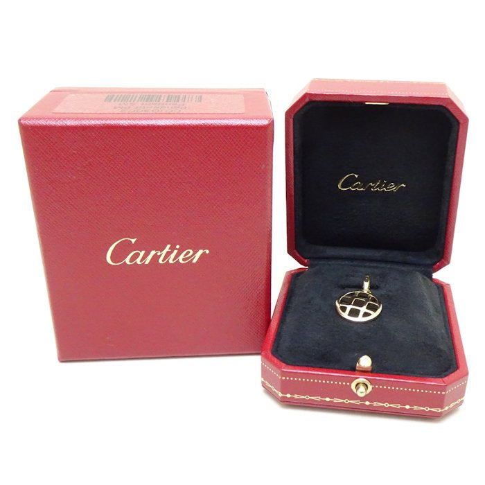 Cartier Pasha Grid Charm Pendant K18YG Gold