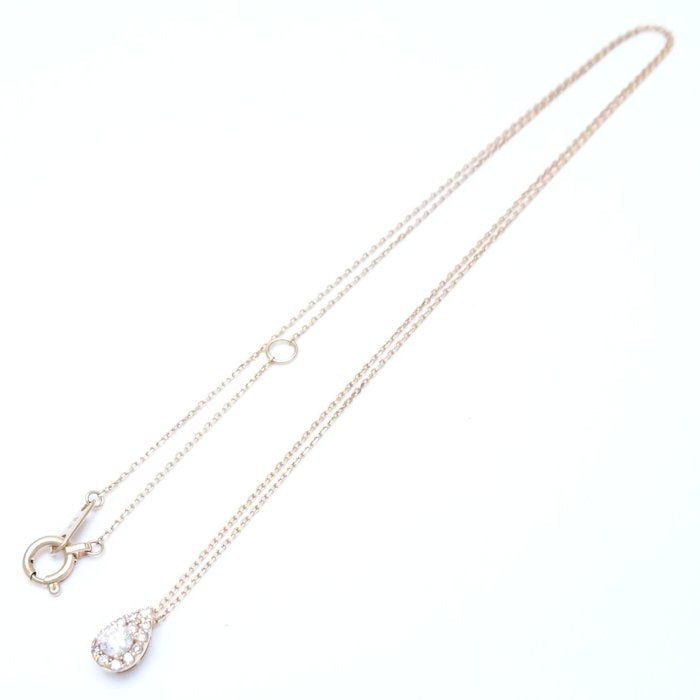 VENDOME Aoyama Diamond Necklace K18YG Yellow Gold