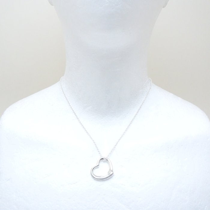 Tiffany & Co Open Heart Necklace Silver 925