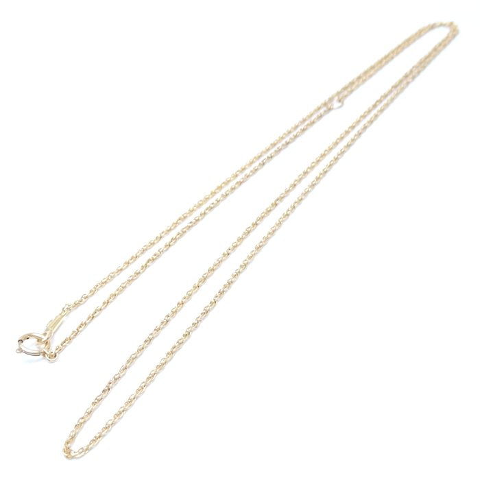 Mikimoto K18YG Yellow Gold Chain Necklace