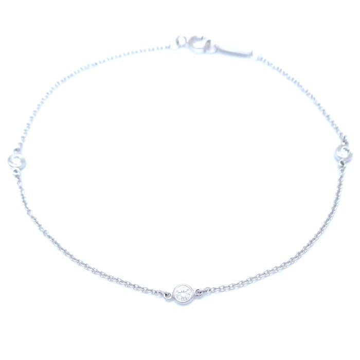 Tiffany & Co Diamond By the Yard Bracelet Platinum