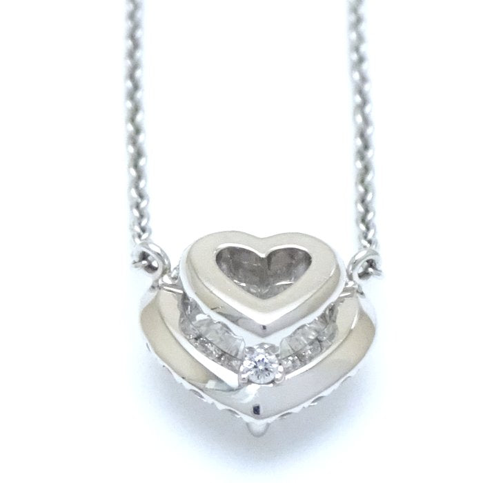 Harry Winston Diamond Heart Necklace Pt950