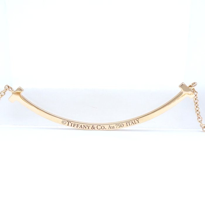 Tiffany & Co T Smile Diamond Necklace