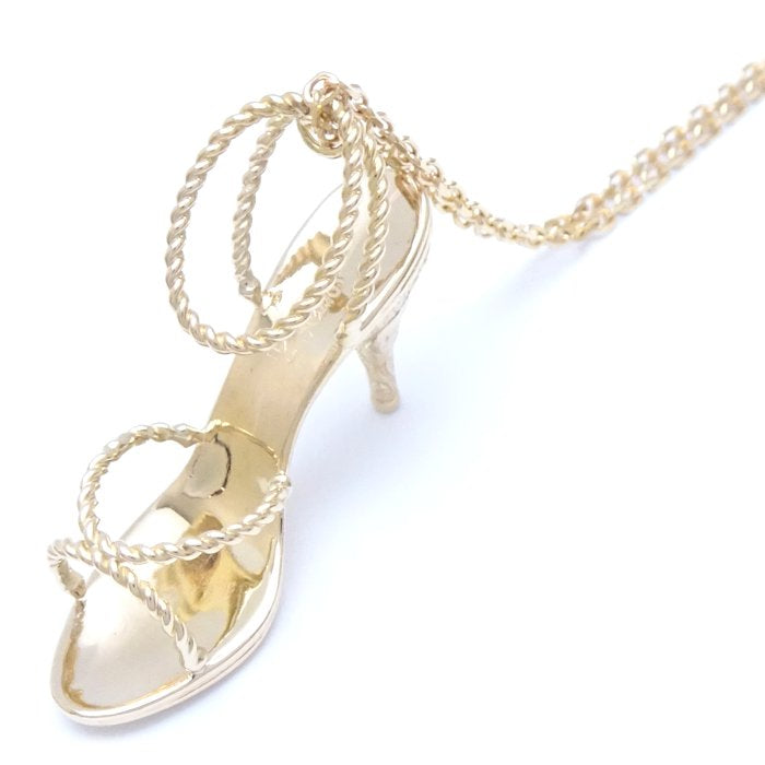 Salvatore Ferragamo Sandal Motif Necklace K18YG