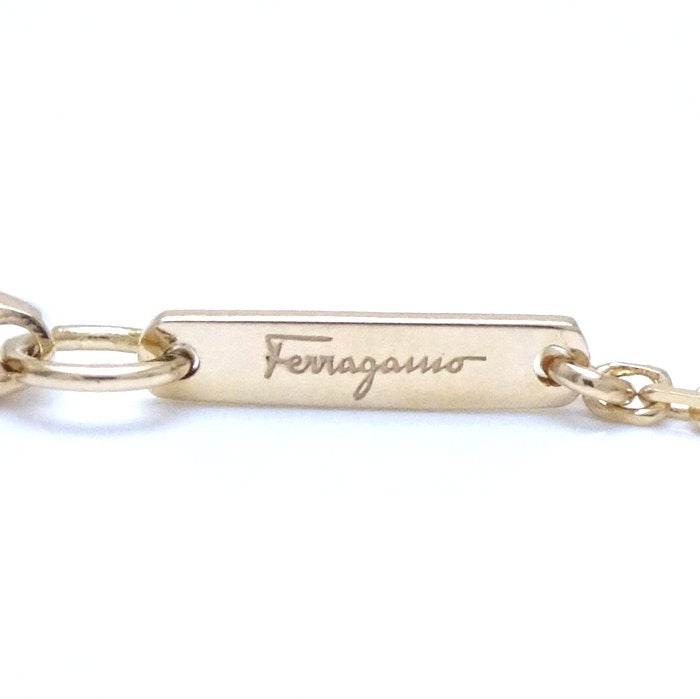 Salvatore Ferragamo Sandal Motif Necklace K18YG