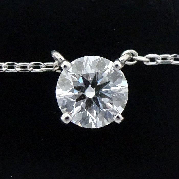 VENDOME Aoyama Diamond Necklace 0.377ct Pt950 Pt850