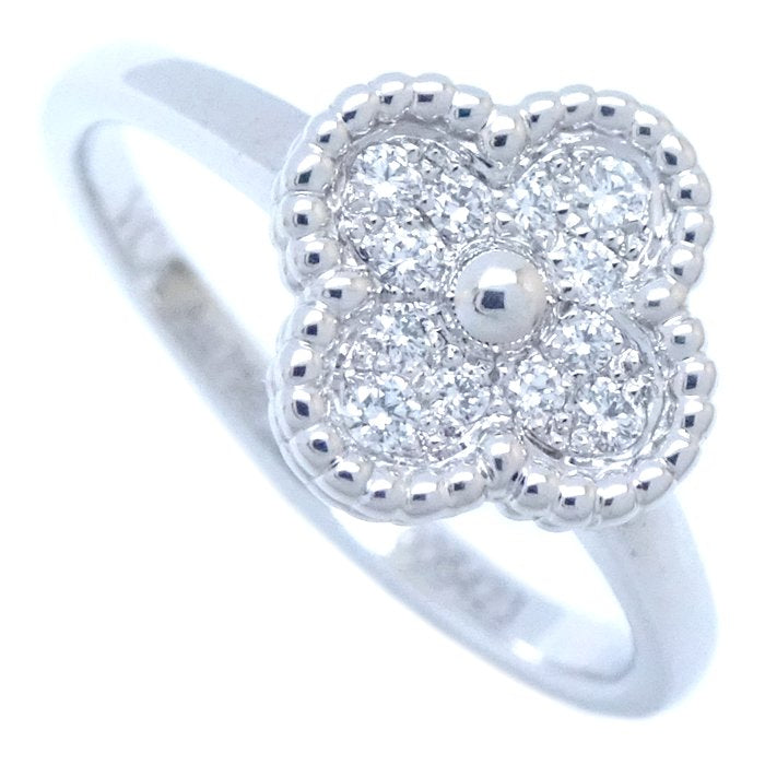 Van Cleef & Arpels Sweet Alhambra Diamond Ring K18WG