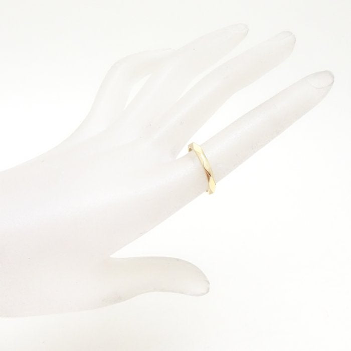 Boucheron Facet Ring Medium #52 K18YG Yellow Gold