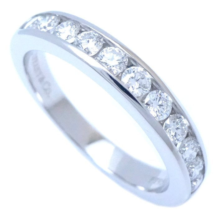 Tiffany & Co Platinum Diamond Wedding Band Ring