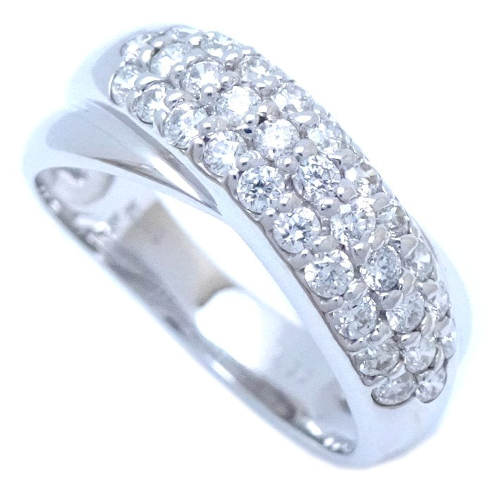 Ponte Vecchio Diamond Ring K18WG White Gold