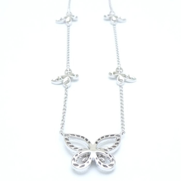 GRAFF Diamond Butterfly Necklace K18WG Gold