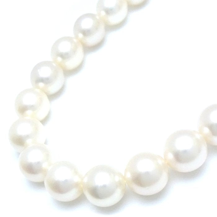 Mikimoto Pearl Necklace K14WG White Gold