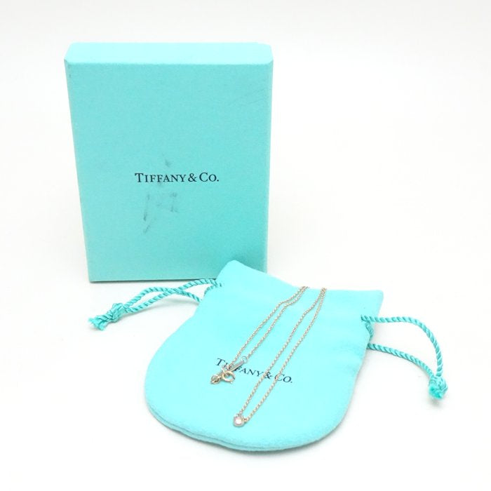 Tiffany & Co Diamond Necklace K18PG