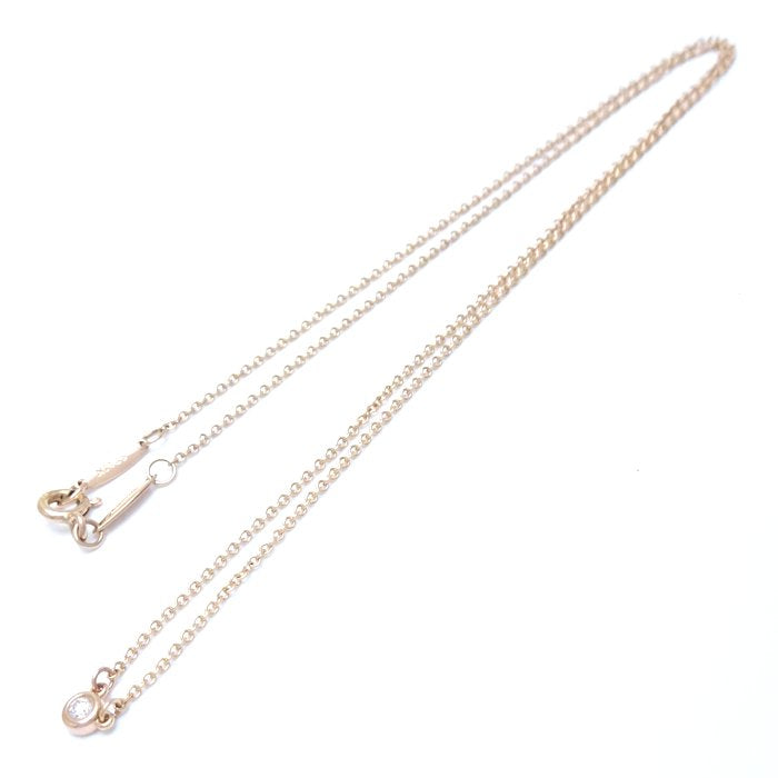 Tiffany & Co Diamond Necklace Pink Gold