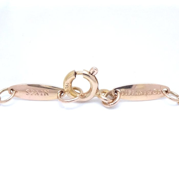 Tiffany & Co Diamond Necklace Pink Gold