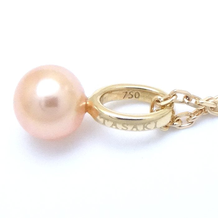 TASAKI Pearl Necklace K18YG Yellow Gold