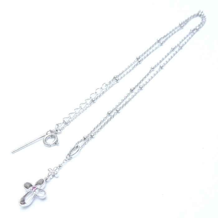 4℃ Silver Tourmaline Necklace