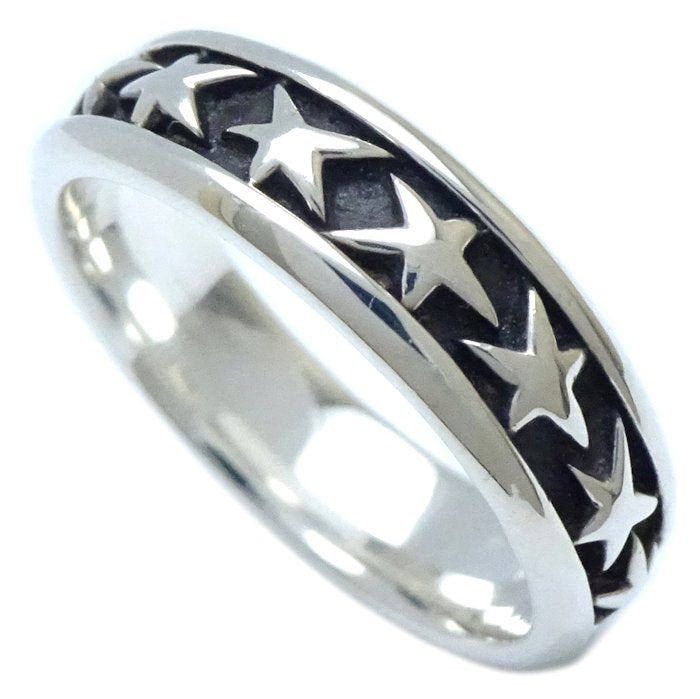 Silver 925 Star Ring Size 10.5