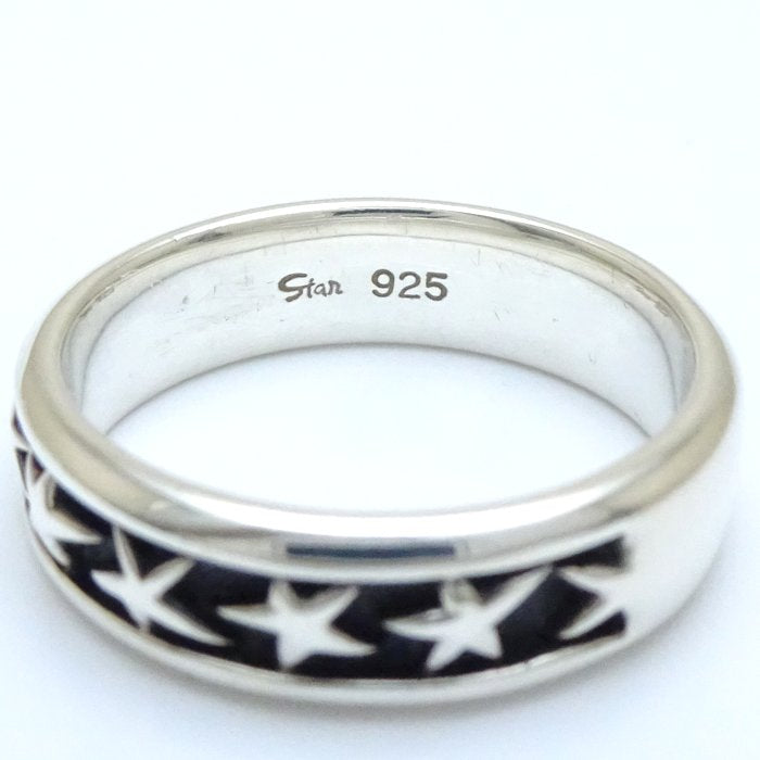 Silver 925 Star Ring Size 10.5