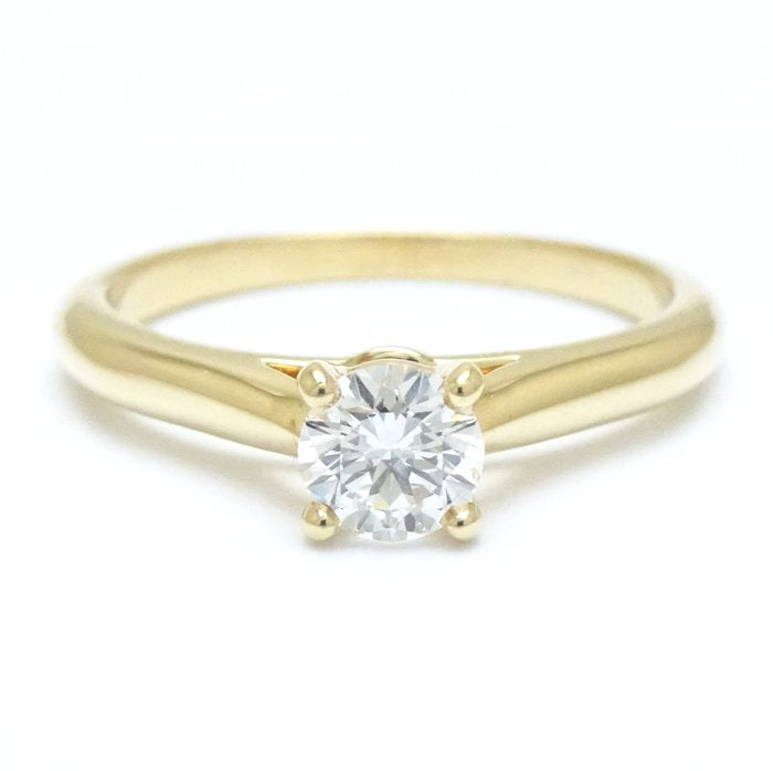 Cartier 1895 Solitaire Diamond Ring K18YG