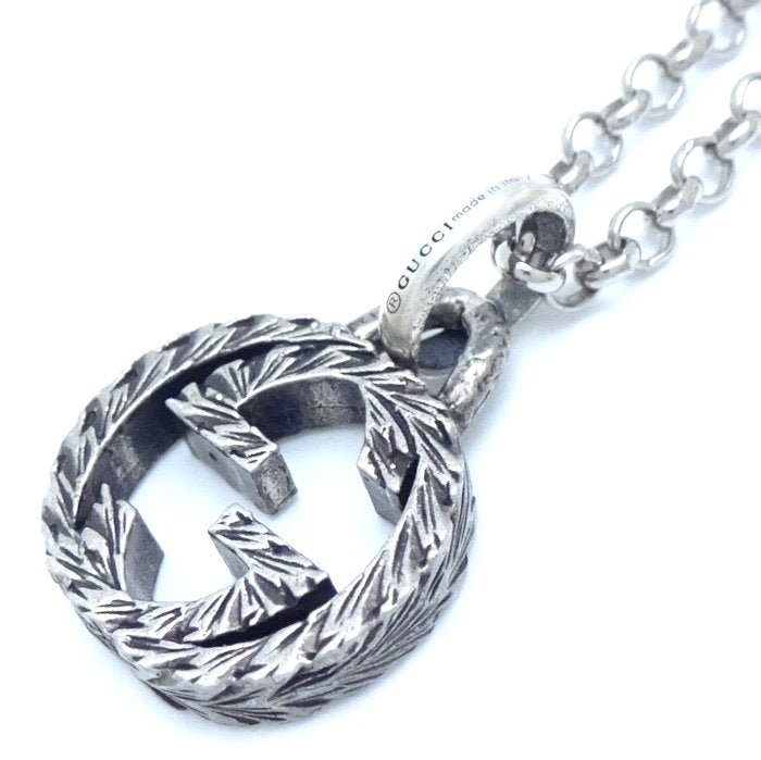 Gucci Interlocking G Silver Necklace