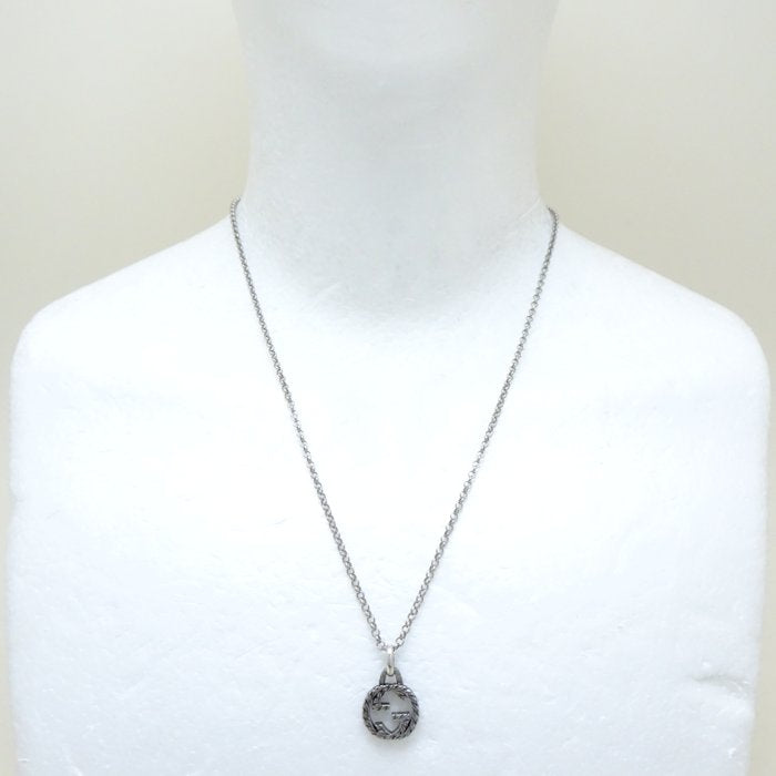 Gucci Interlocking G Silver Necklace