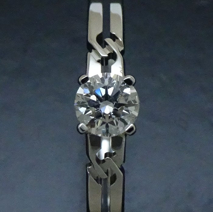 Gucci Infinity Solitaire Ring Diamond 0.24ct K18WG