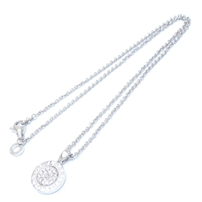 Bvlgari Diamond Necklace K18WG White Gold