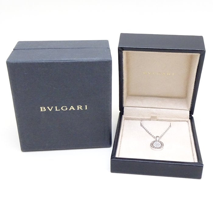 Bvlgari Diamond Necklace K18WG White Gold