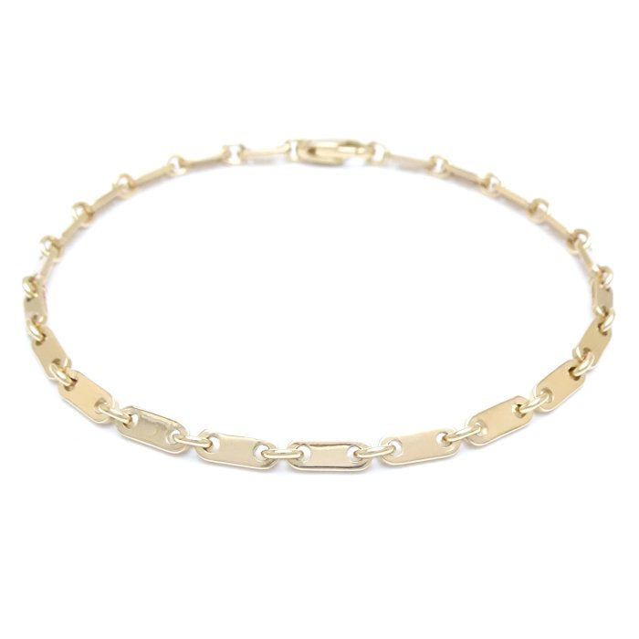 Cartier Figaro Bracelet K18YG Yellow Gold