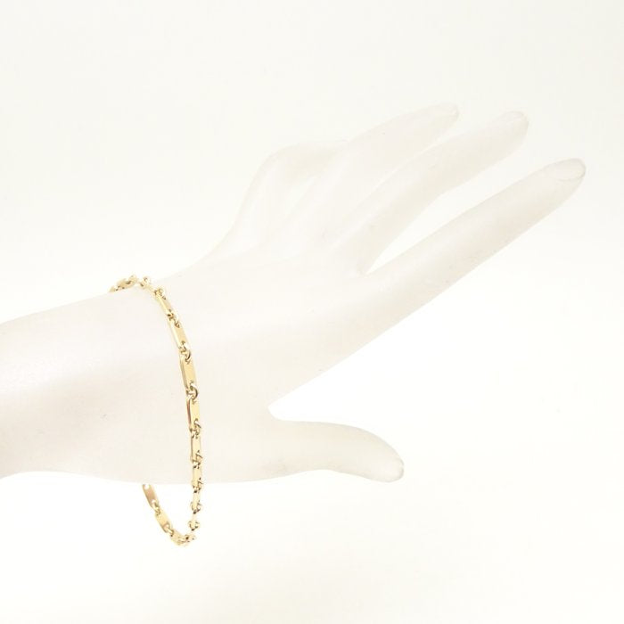 Cartier Figaro Bracelet K18YG Yellow Gold