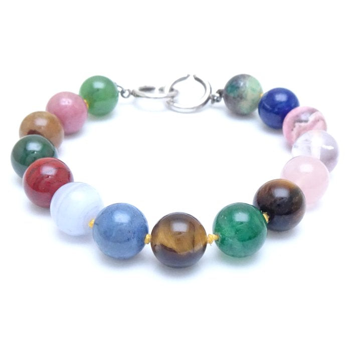 Tiffany & Co Multicolor Stone Bracelet Paloma Picasso Silver 925