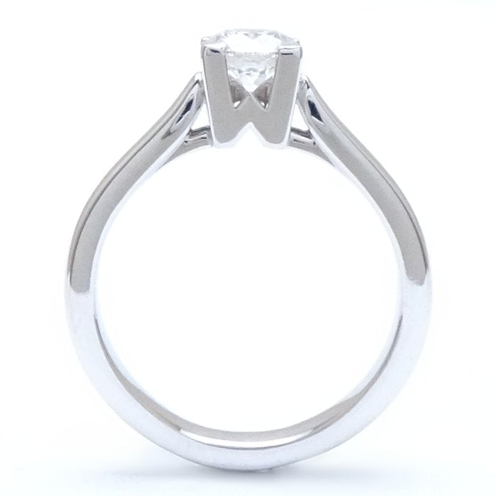 Harry Winston Diamond Ring Pt950 Platinum