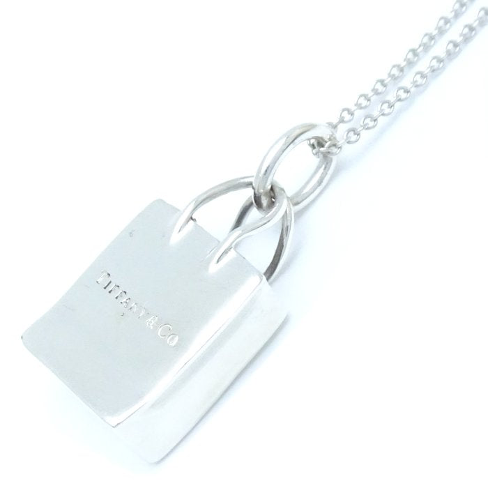 Tiffany & Co Silver 925 Shopper Charm Necklace