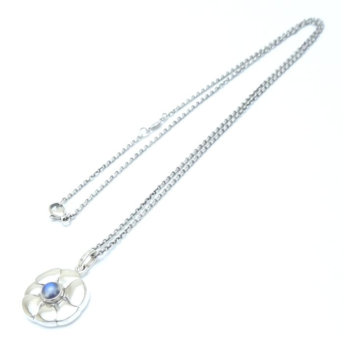 Georg Jensen Silver 925 Moonstone Necklace