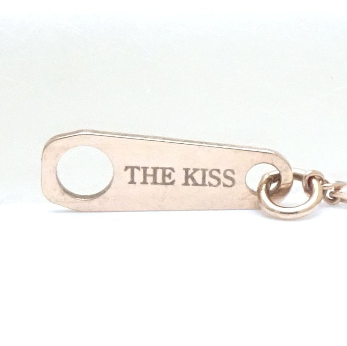 THE KISS Heart Necklace Diamond K10PG Pink Gold