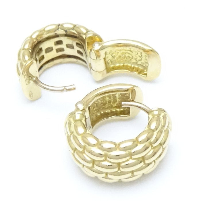 FOPE K18YG Yellow Gold Hoop Earrings