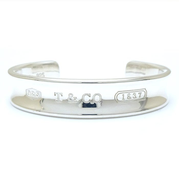 Tiffany & Co Silver 1837 Cuff Bangle