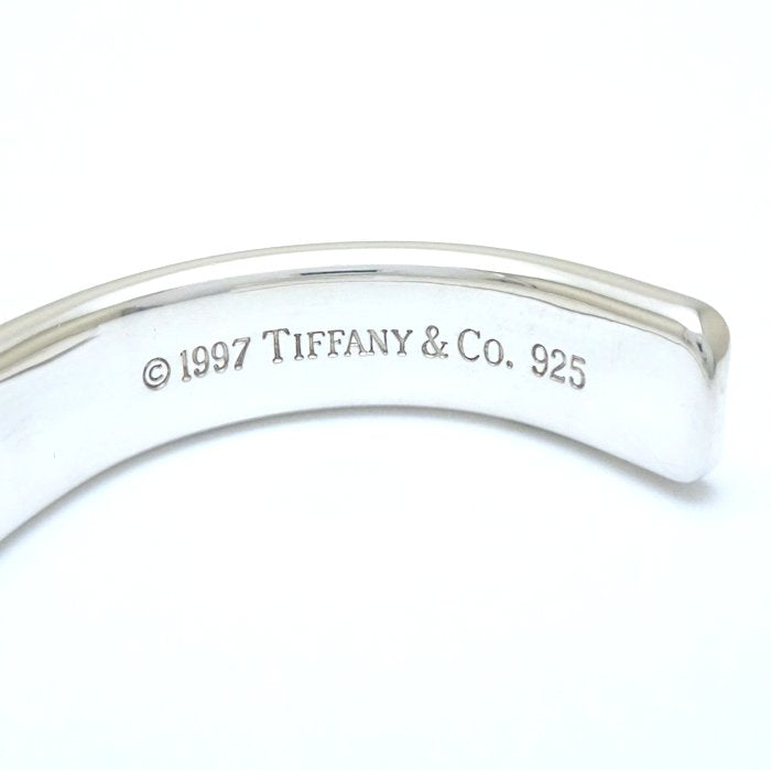 Tiffany & Co Silver 1837 Cuff Bangle