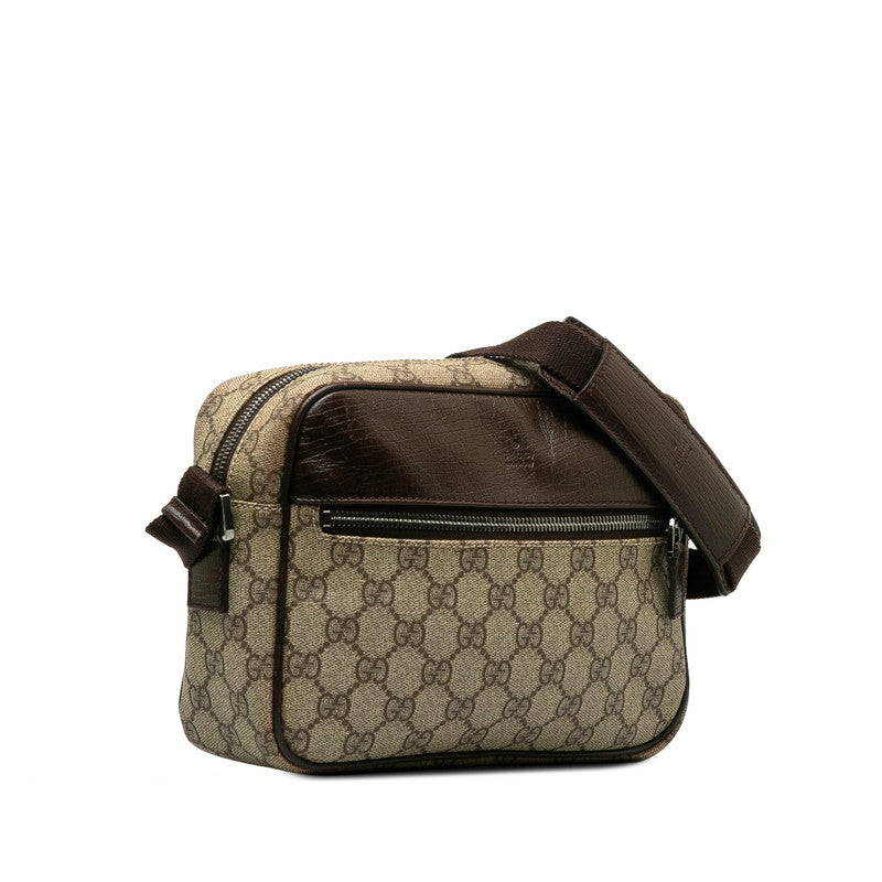 Gucci GG Canvas Crossbody Bag  Canvas Shoulder Bag 114291 in Good condition