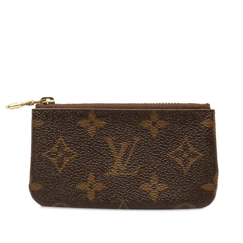 Louis Vuitton Pochette Cle Canvas Key Holder M62650 in Good condition