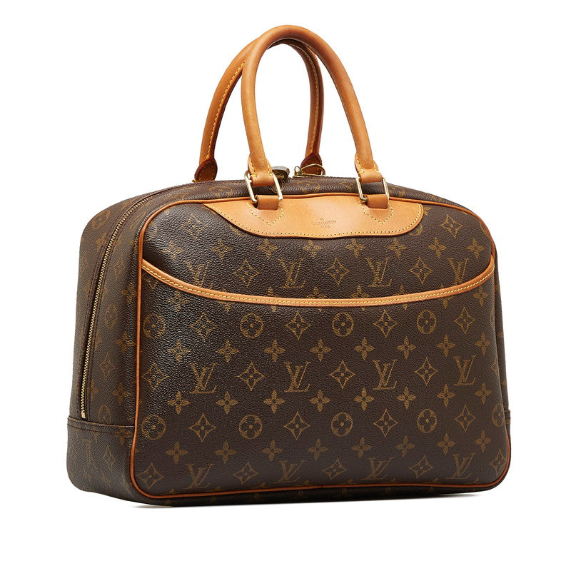 Louis Vuitton Monogram Deauville Canvas Handbag M47270 in Good condition