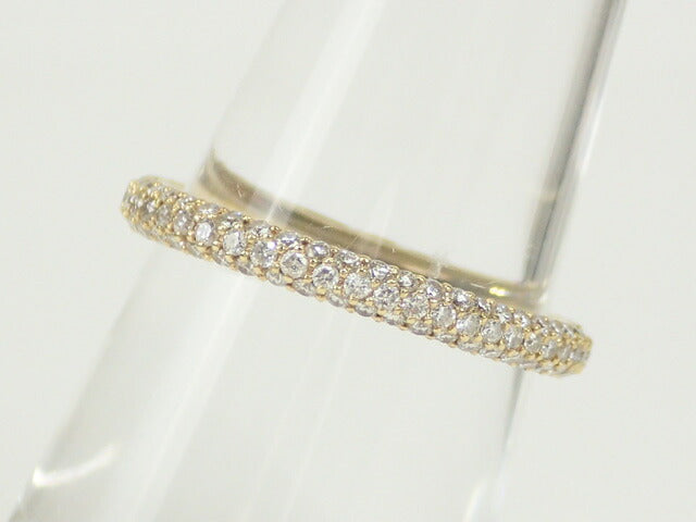K18YG Designer Diamond Ring, Colour Gold, Size 11.5, Pre-Owned Women's Jewelry