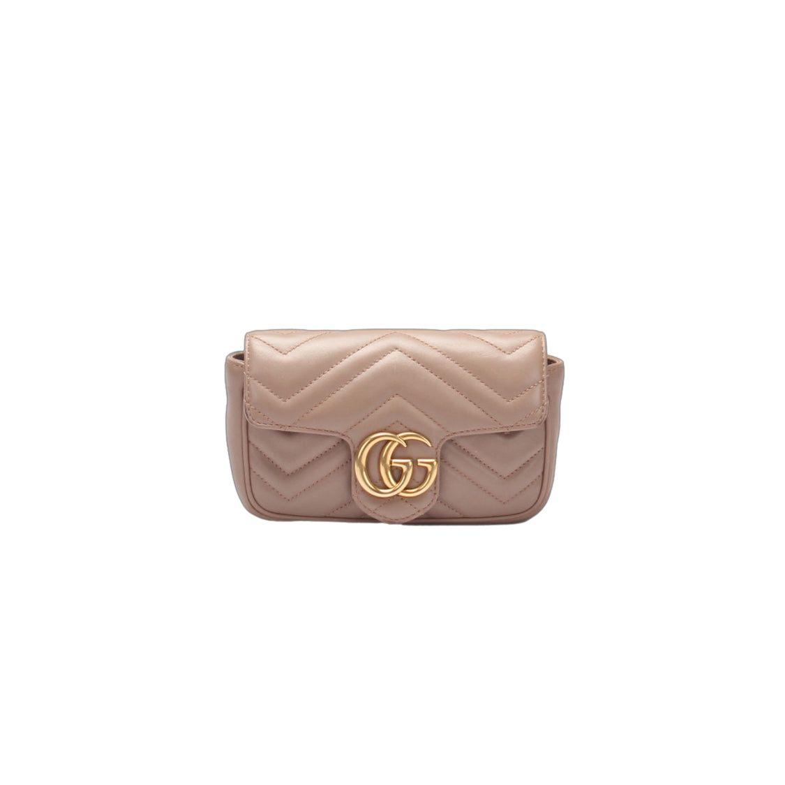 GG  Super Mini Marmont Wallet on Chain