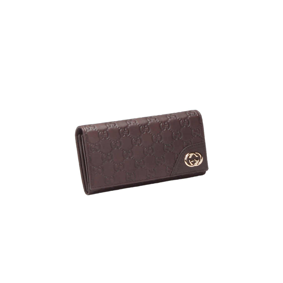 Guccissima Leather Flap Wallet 204836