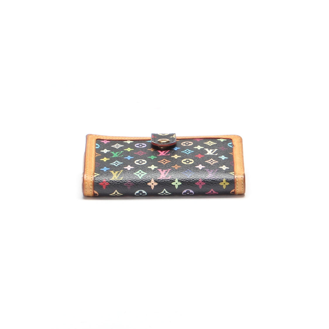 Louis Vuitton Monogram Multicolore French Purse Canvas Long Wallet in Great Condition