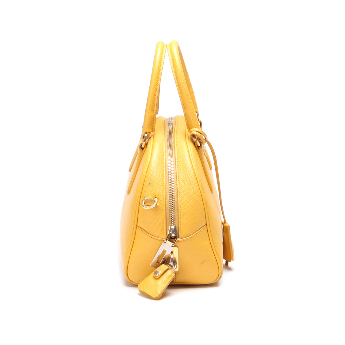 Saffiano Lux Bowler Bag