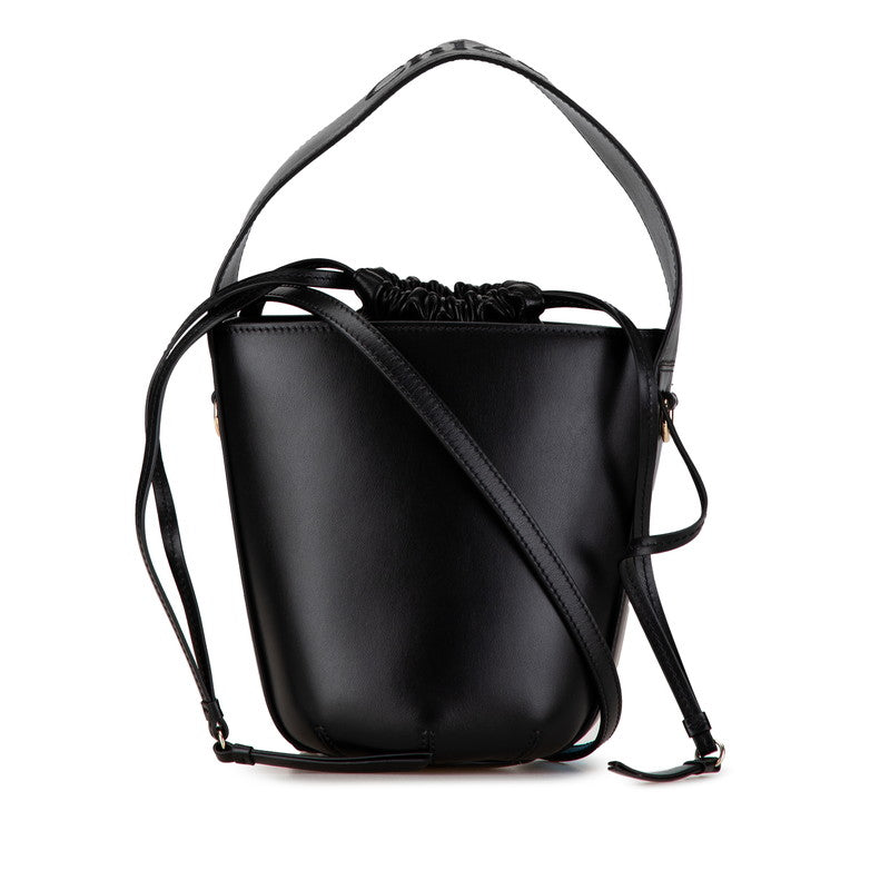 Chloe Sense Leather Bucket Bag 2WAY