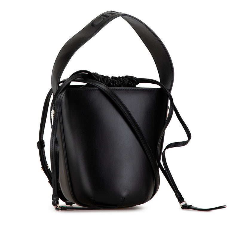 Chloe Sense Leather Bucket Bag 2WAY