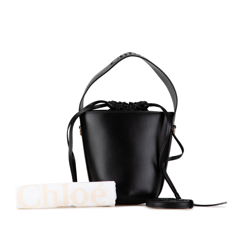 Chloe Sense Leather Bucket Bag 2WAY